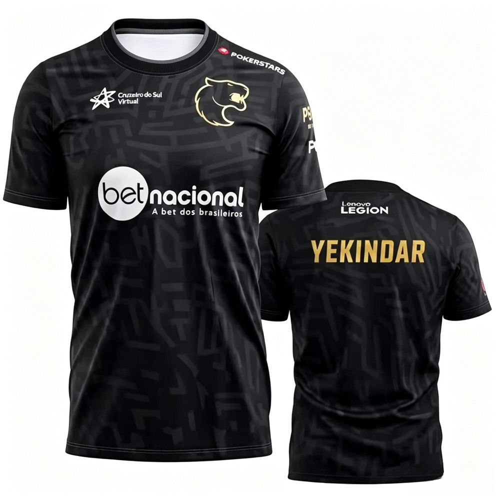 Camiseta FURIA Esports CSGO Pr - Esports Gaming Gear avaliação e preço