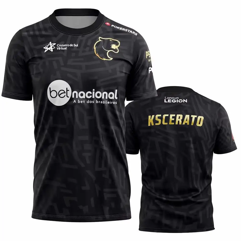 Camiseta Masculina da Equipe F - Esports Gaming Gear avaliação e preço