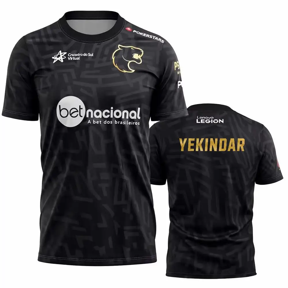 Camiseta Masculina da Equipe F - Esports Gaming Gear avaliação e preço