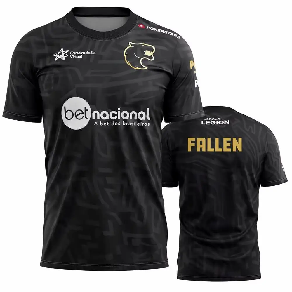 Camiseta Masculina da Equipe F - Esports Gaming Gear avaliação e preço